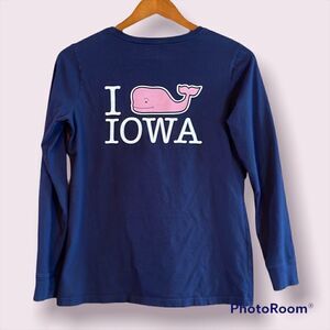 VINEYARD VINES Long Sleeve Tee IOWA